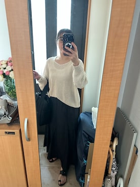 「IENA（イエナ）のアイテム」を使った、まろんさん（レディース・160cm）の春コーディネート