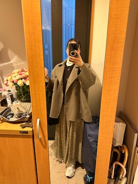 「IENA（イエナ）のアイテム」を使った、まろんさん（レディース・160cm）の冬コーディネート