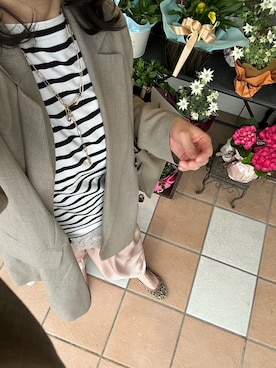 「IENA（イエナ）のアイテム（シューズ）」を使った、まろんさん（レディース・160cm）の春コーディネート