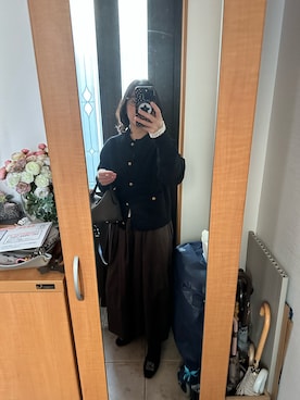 「IENA（イエナ）のアイテム」を使った、まろんさん（レディース・160cm）の冬コーディネート