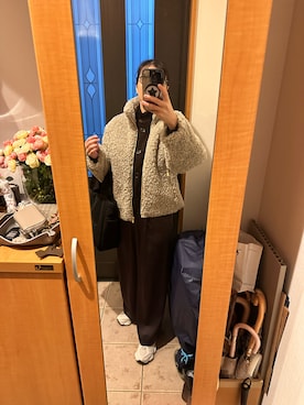 「IENA（イエナ）のアイテム」を使った、まろんさん（レディース・160cm）の冬コーディネート