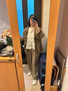 「SAINT JAMES（セントジェームス）のアイテム」を使った、まろんさん（レディース・160cm）の春コーディネート