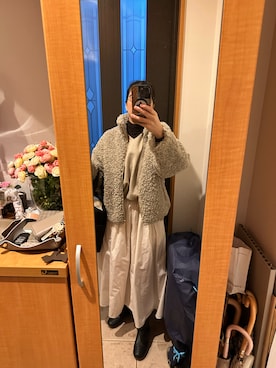 「IENA（イエナ）のアイテム」を使った、まろんさん（レディース・160cm）の冬コーディネート