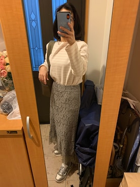 まろんさん（レディース・160cm）の春コーディネート