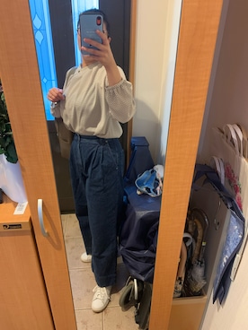 「adidas Originals（アディダスオリジナルス）の＜adidas Originals（アディダス）＞∴Stan Smith スタンスミス/スニーカー ◆（スニーカー）」を使った、まろんさん（レディース・160cm）の秋コーディネート