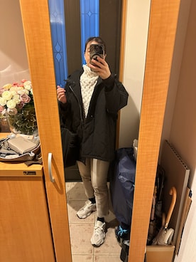 「IENA（イエナ）のアイテム」を使った、まろんさん（レディース・160cm）の冬コーディネート