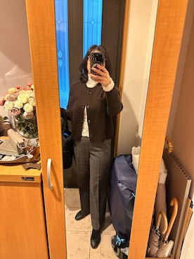 「IENA（イエナ）のアイテム」を使った、まろんさん（レディース・160cm）の冬コーディネート