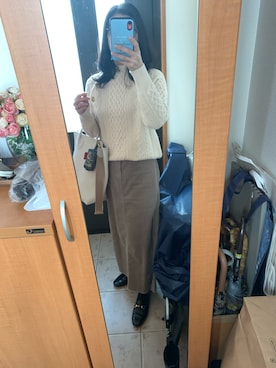 まろんさん（レディース・160cm）の冬コーディネート