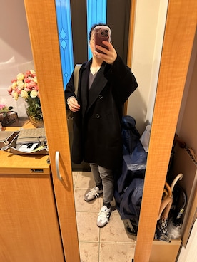 「40代女性」｜「アイテム（その他アウター）」を使った、まろんさん（レディース・160cm）の冬コーディネート