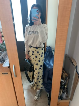 「IENA（イエナ）のアイテム（ブルゾン）」を使った、まろんさん（レディース・160cm）の春コーディネート