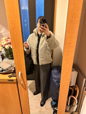 「アイテム（その他シューズ）」を使った、まろんさん（レディース・160cm）の冬コーディネート