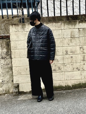 「PRADA（プラダ）のアイテム（ブーツ）」を使った、Yukihiro   omuraさん（メンズ・179cm）の春コーディネート
