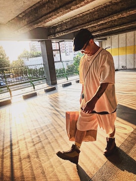 「アイテム（ジャケット/アウター）」を使った、kingさん（メンズ・168cm・40代）の夏コーディネート