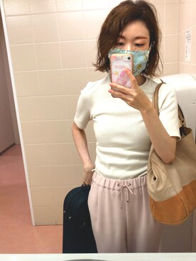 「TOCCA BEAUTY（トッカビューティー）のアイテム」を使った、うえたえり@さん（レディース・160cm）の夏コーディネート