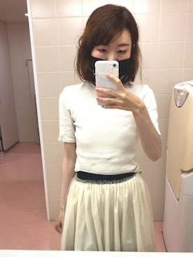 「Language（ランゲージ）のアイテム」を使った、うえたえり@さん（レディース・160cm）の秋コーディネート