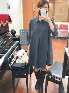 「NINE（ナイン）のアイテム」を使った、うえたえり@さん（レディース・160cm）の秋コーディネート