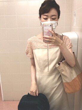 「TOCCA BEAUTY（トッカビューティー）のアイテム」を使った、うえたえり@さん（レディース・160cm）の夏コーディネート