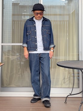 「Levi's（リーバイス）のアイテム」を使った、 michi7092026さん（メンズ・177cm）の秋コーディネート