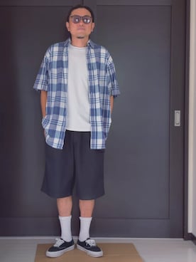 「Ray-Ban（レイバン）のアイテム」を使った、 michi7092026さん（メンズ・177cm）の夏コーディネート