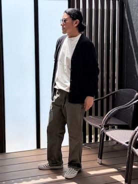 「Dickies（ディッキーズ）のアイテム（パンツ）」を使った、 michi7092026さん（メンズ・177cm）の春コーディネート