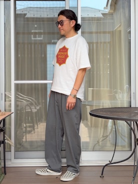 「HUMAN MADE（ヒューマンメード）のアイテム」を使った、 michi7092026さん（メンズ・177cm）の夏コーディネート