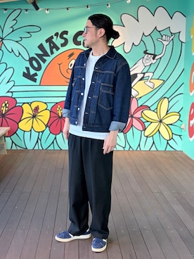 「Ray-Ban（レイバン）のアイテム」を使った、 michi7092026さん（メンズ・177cm）の春コーディネート