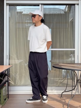 「VANS(バンズ)のアイテム」を使った、 michi7092026さん(メンズ・177cm)の春コーディネート