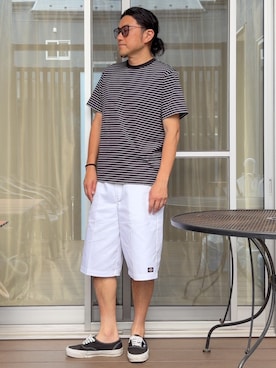 「Ray-Ban（レイバン）のアイテム」を使った、 michi7092026さん（メンズ・177cm）の夏コーディネート