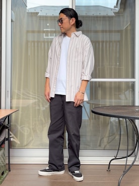 「Ray-Ban（レイバン）のアイテム」を使った、 michi7092026さん（メンズ・177cm）の夏コーディネート