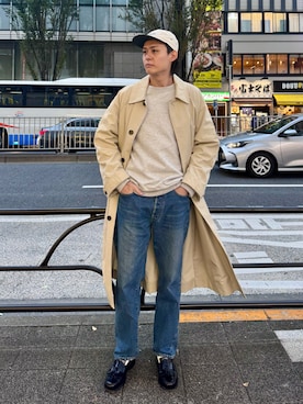 KENTAさん（骨格ナチュラル・メンズ・181cm）の秋コーディネート