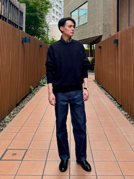 KENTAさん（骨格ナチュラル・メンズ・181cm）の秋コーディネート