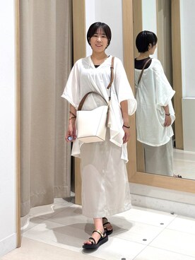 おまゆさん（レディース・159cm）の夏コーディネート