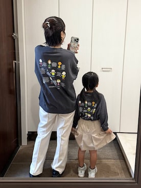 「アイテム（マタニティウェア/グッズ）」を使った、おまゆさん（レディース・159cm）の秋コーディネート
