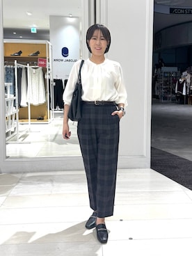 おまゆさん(レディース・159cm)の秋コーディネート