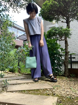 サトウナナミさん（レディース・154cm）の夏コーディネート