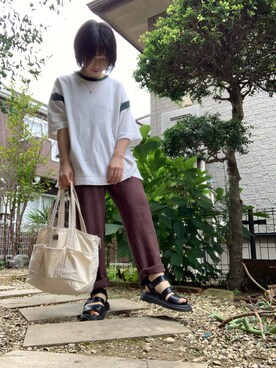 サトウナナミさん（レディース・154cm）の秋コーディネート