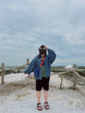 「plain-me（プレインミー）のアイテム（バッグ）」を使った、〔 ʃæn 〕さん（レディース・165cm）の春コーディネート