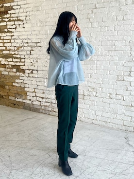 夏春ウェーブちゃんさん（レディース・165cm）の冬コーディネート