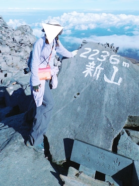 「アイテム（手袋）」を使った、みかさん（レディース・165cm）の秋コーディネート