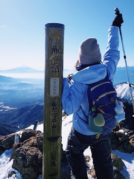 「アイテム（アンサンブル）」を使った、みかさん（レディース・165cm）の冬コーディネート