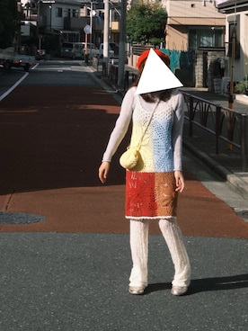 「Handmade（ハンドメイド）のアイテム」を使った、みかさん（レディース・165cm）の秋コーディネート