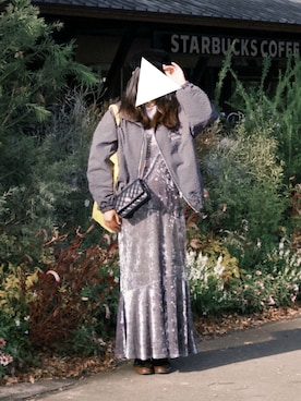 「アイテム（エコバッグ/サブバッグ）」を使った、みかさん（レディース・165cm）の秋コーディネート