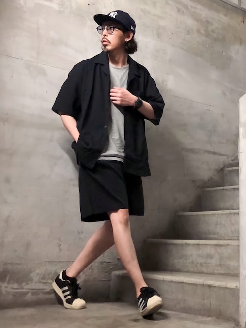 BARK MANHATTAN グレー ショートパンツ メンズL - メルカリ