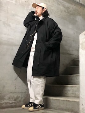 「JACKROSE（ジャックローズ）のアイテム（ジャケット/アウター）」を使った、MasaakiOoueさん（メンズ・169cm）の秋コーディネート