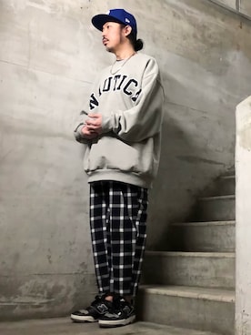 「New Balance」｜MasaakiOoueさん（メンズ・169cm）の秋コーディネート