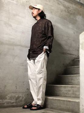 「JOKER（ジョーカー）のアイテム」を使った、MasaakiOoueさん（メンズ・169cm）の夏コーディネート