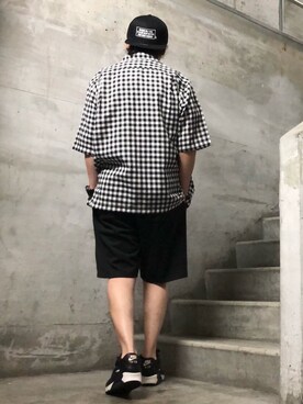 「LOW JACK DESIGN（ロウジャックデザイン）のアイテム」を使った、MasaakiOoueさん（メンズ・169cm）の夏コーディネート