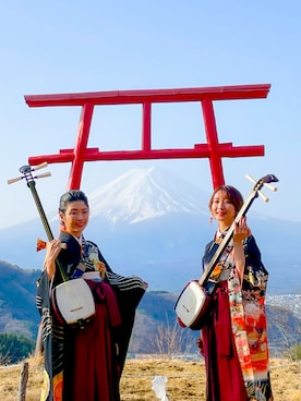 「no brand（ノーブランド）のアイテム（和装小物）」を使った、ひかりさん（レディース・160cm）の春コーディネート