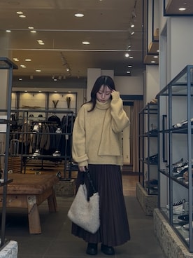 こなみさん（レディース・153cm）の冬コーディネート