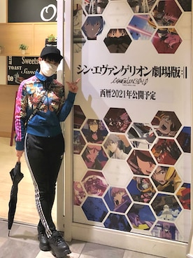 「お気に入りコーデ」｜「アイテム（ジャージ）」を使った、きむらっこさん（レディース・152cm）の冬コーディネート